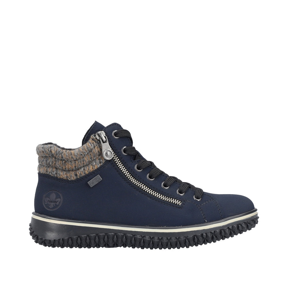 Rieker Z4263-14 - Blue/Grey Boots