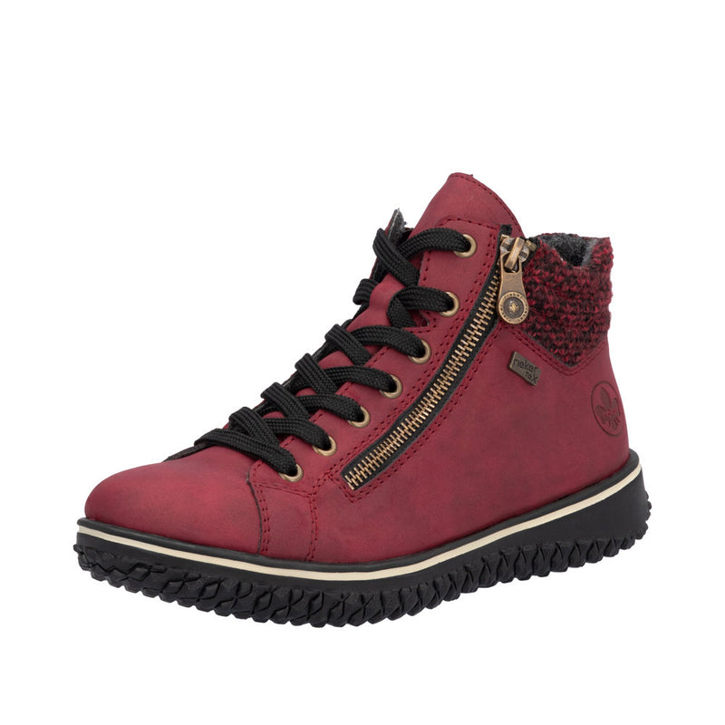 Rieker Z4263 - Rot/Schwarz Boots