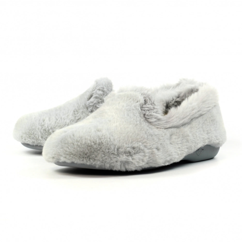 Lunar Bella - Grey Slippers