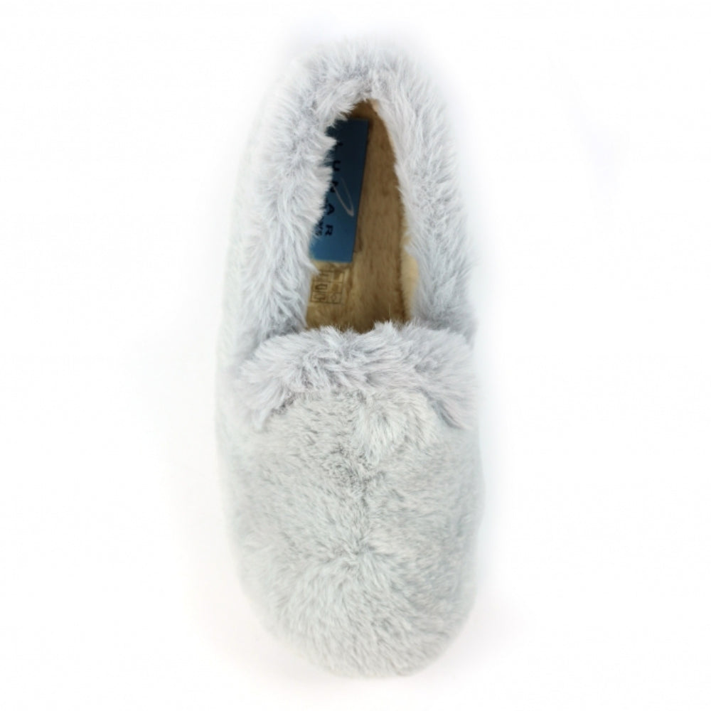 Lunar Bella - Grey Slippers