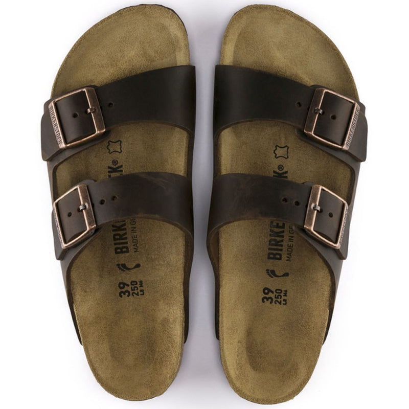 Birkenstock Arizona Oiled Leather - Habana Sandals