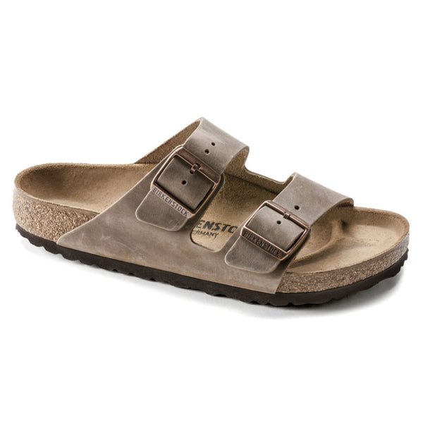 Birkenstock Arizona Oiled Leather - Tabacco Brown Sandals