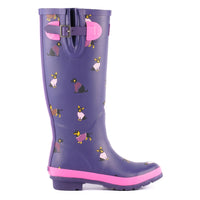 Lazy Dogz Harper - Navy Wellies