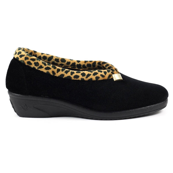 Lunar Paloma KLA005 -  Black Slippers