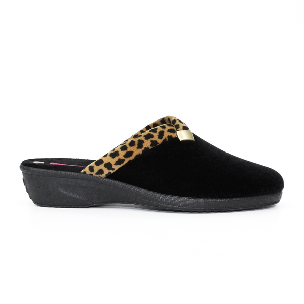 Lunar KLA007 Michelle - Black Slippers
