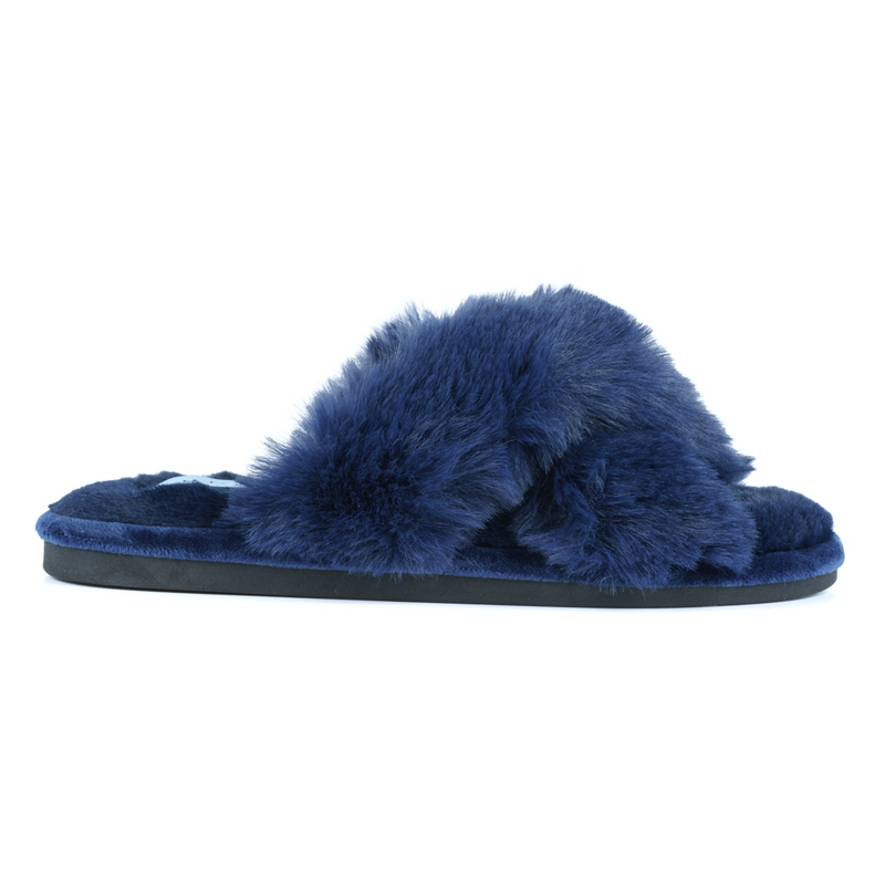 Lunar Leticia KLB001 - Navy Crossover Slippers