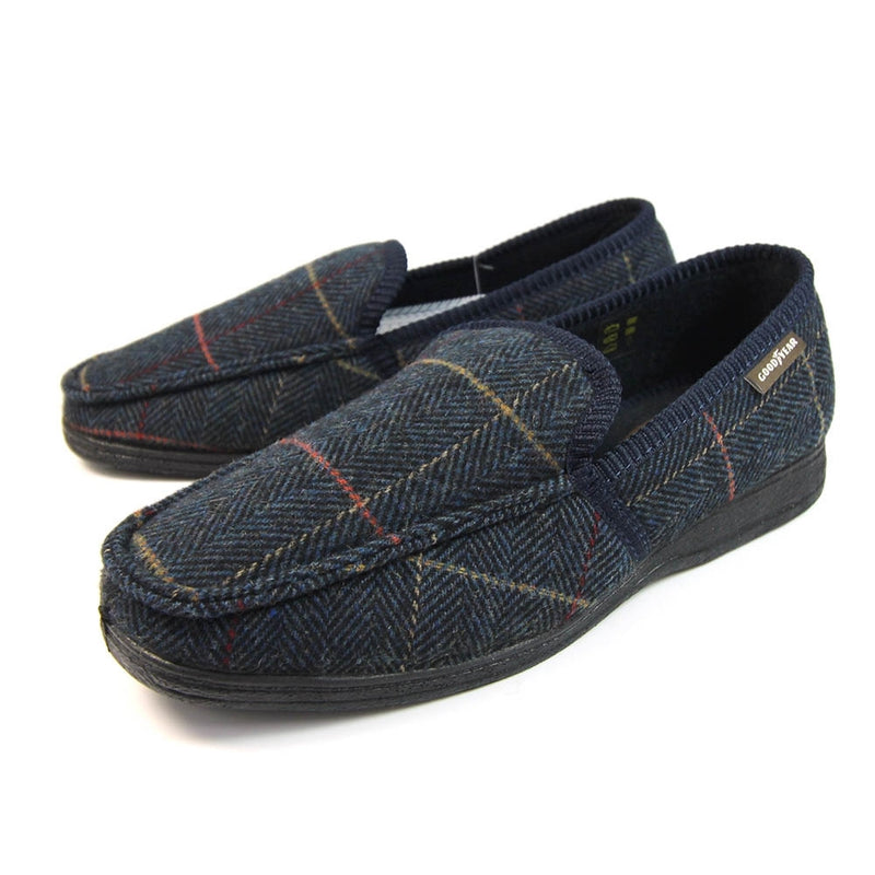 Goodyear Eisenhower KMG137 - Navy Slippers