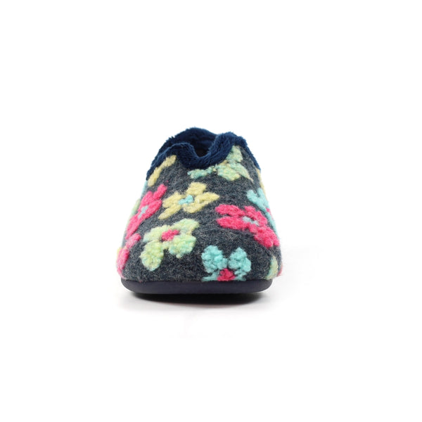 Lunar Lychee - Navy Slippers