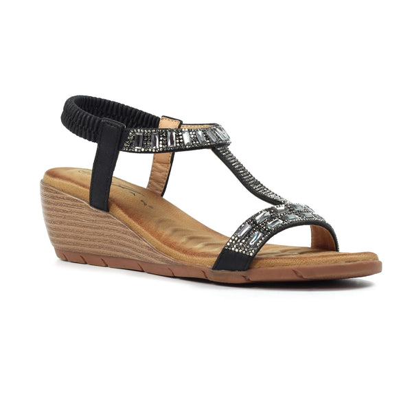 Lunar Macie - Black Sandals