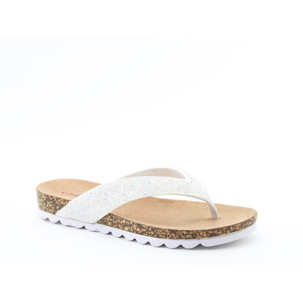 Heavenly Feet Crocus - White Sandals