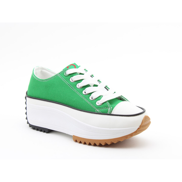 Heavenly Feet Strata - Green Trainers