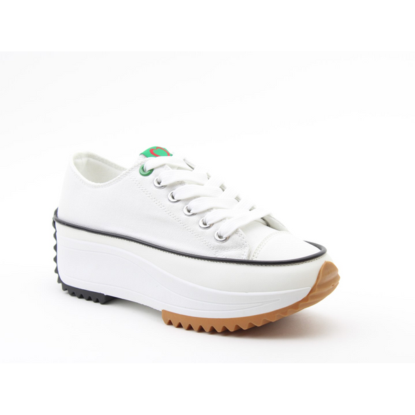 Heavenly Feet Strata - White Trainers