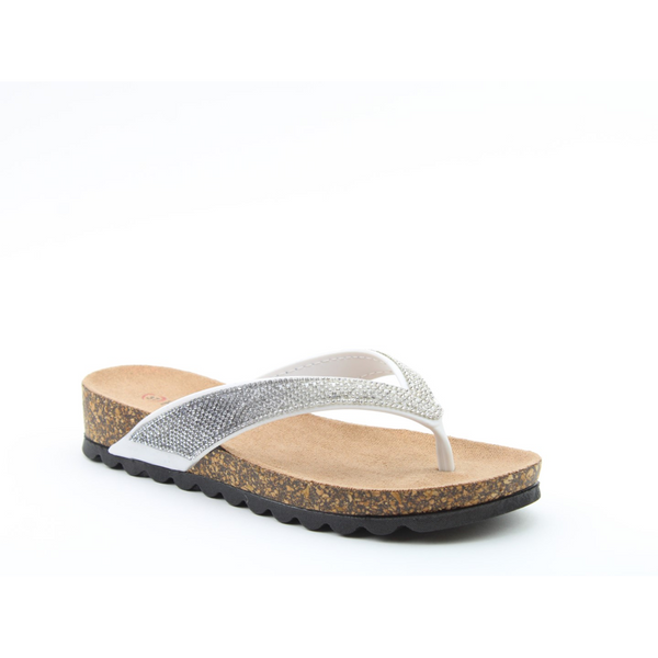 Heavenly Feet Bridget - White Sandals