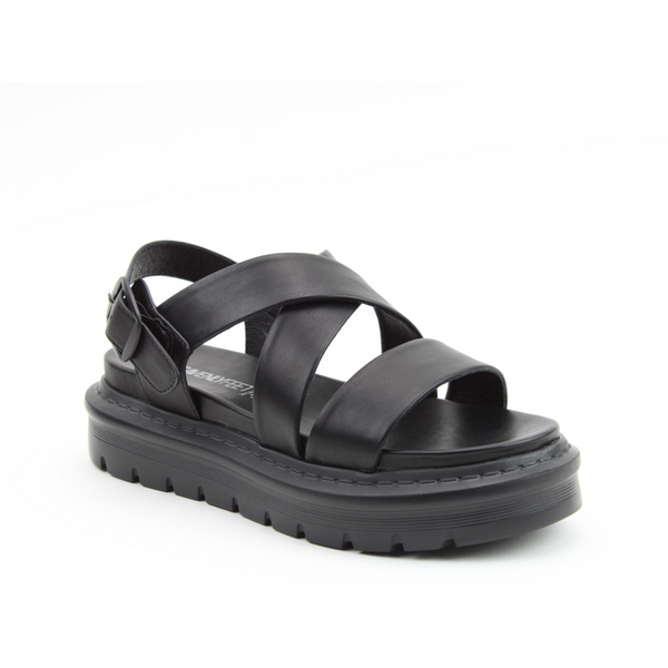 Heavenly Feet Fallon 2 - Black Sandals