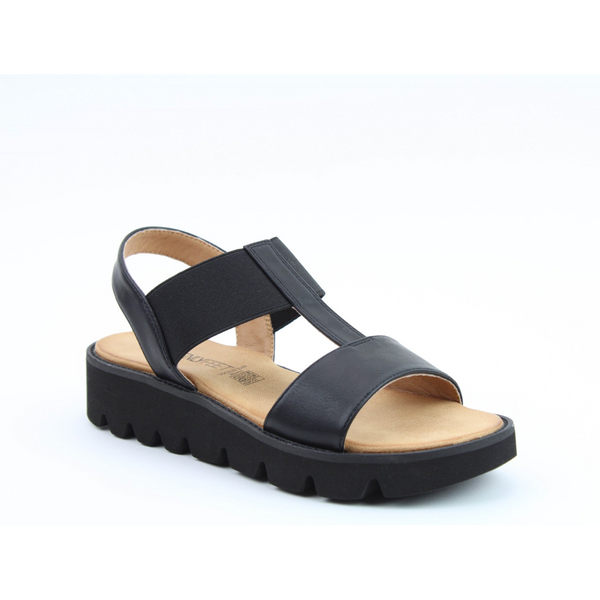 Heavenly Feet Ritz - Black Sandals