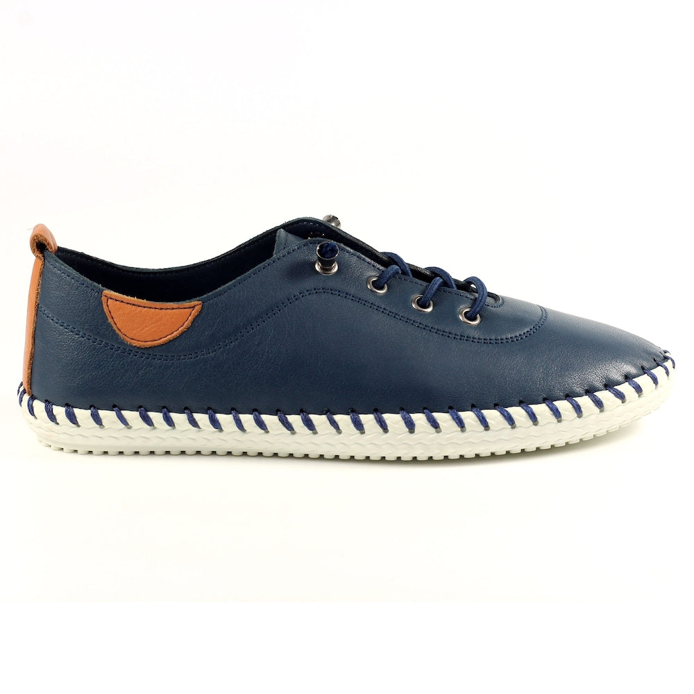 Lunar St Ives FLE030 - Navy Casual