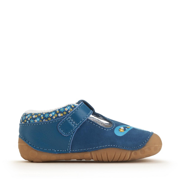 Start-Rite Little Paws - Blue Nubuk Pre-walkers