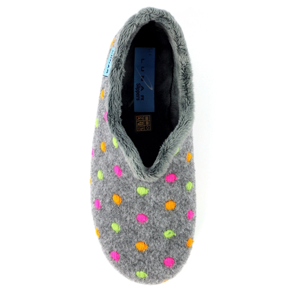 Lunar Studio - Grey Slippers