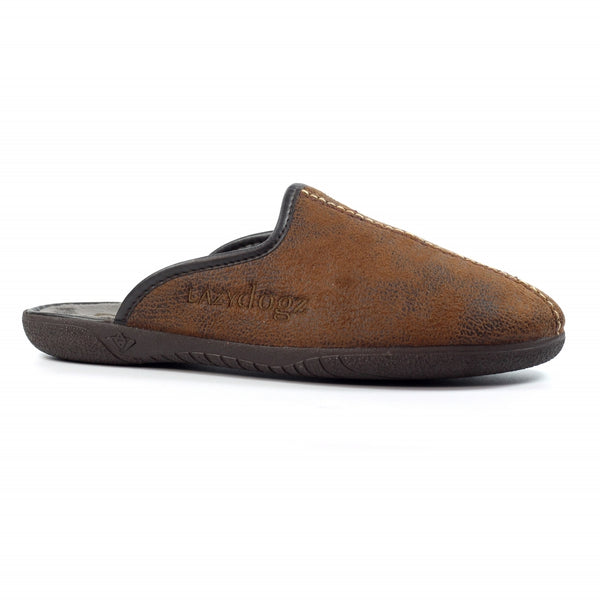 Lazy Dogz Tees - Brown Slippers